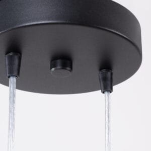 Lagos Twin Cylinder Pendant Cluster - Black Cylinder & Pendant Clusters Great Lighting UK Ltd