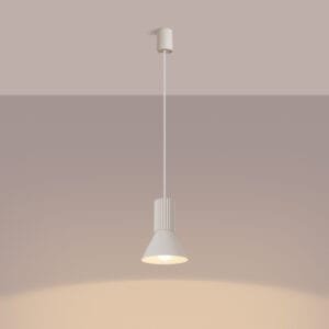 Estria Pendant Light - Natural Coloured Pendant Lights Great Lighting UK Ltd