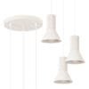 Estria 3-Light Pendant Cluster - Natural Uncategorized Great Lighting UK Ltd