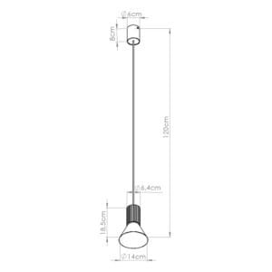 Estria Pendant Light - Natural / Olive Green Coloured Lights Fittings Great Lighting UK Ltd