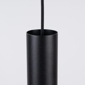 Pelta Felt Disc Pendant Light - Black / Natural Uncategorized Great Lighting UK Ltd