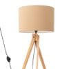Natt Tripod Floor Light - Natural Uncategorized Great Lighting UK Ltd