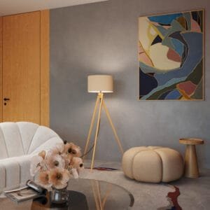 Scandi Style Floor & Table Lamps