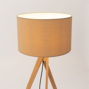Natt Tripod Floor Light - Natural Uncategorized Great Lighting UK Ltd