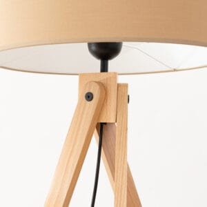Natt Tripod Floor Light - Natural Uncategorized Great Lighting UK Ltd