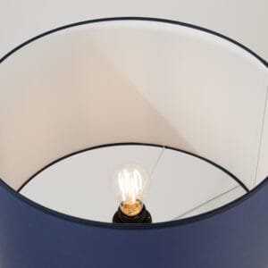 Natt Tripod Floor Light - Navy Uncategorized Great Lighting UK Ltd