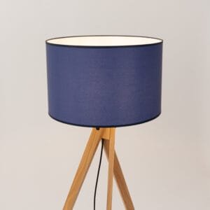 Natt Tripod Floor Light - Navy Uncategorized Great Lighting UK Ltd