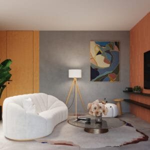 Natt Tripod Floor Light - White Bedside Table Lamps Great Lighting UK Ltd