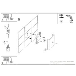 Vanta Wall Light - White Uncategorized Great Lighting UK Ltd