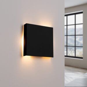 Vanta Wall Light - Black Bedroom Wall Lights Great Lighting UK Ltd