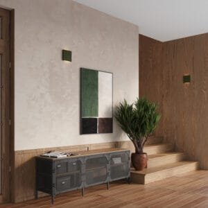 Vanta Wall Light - Olive Green Bedroom Wall Lights Great Lighting UK Ltd