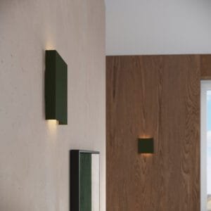Vanta Wall Light - Olive Green Bedroom Wall Lights Great Lighting UK Ltd
