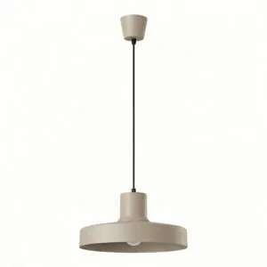 Bilo Pendant Light - Taupe Uncategorized Great Lighting UK Ltd