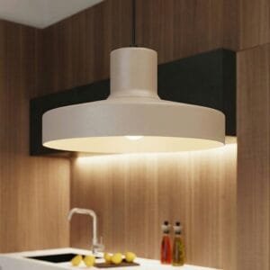 Bilo Pendant Light - Taupe Uncategorized Great Lighting UK Ltd