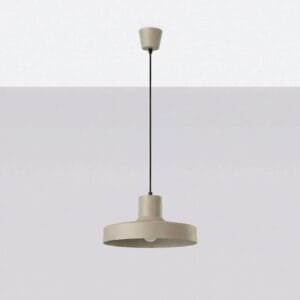 Bilo Pendant Light - Taupe Uncategorized Great Lighting UK Ltd
