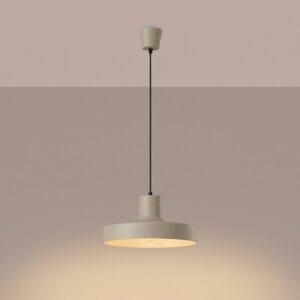 Bilo Pendant Light - Taupe Uncategorized Great Lighting UK Ltd