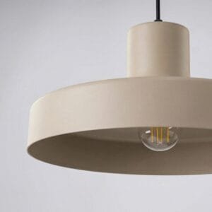 Bilo Pendant Light - Taupe Uncategorized Great Lighting UK Ltd