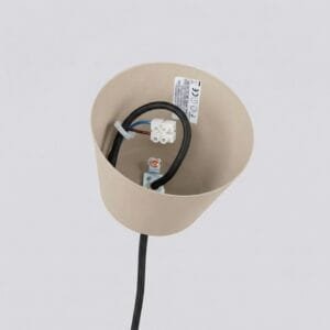 Bilo Pendant Light - Taupe Uncategorized Great Lighting UK Ltd
