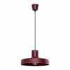Bilo Pendant Light - Burgundy Coloured Ceiling Lights Great Lighting UK Ltd
