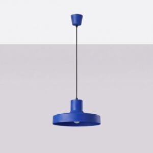 Bilo Pendant Light - Ultramarine Coloured Pendant Lights Great Lighting UK Ltd