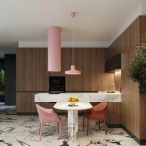 Bilo Pendant Light - Pink Coloured Ceiling Lights Great Lighting UK Ltd