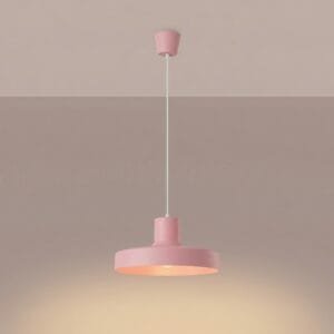 Bilo Pendant Light - Pink Coloured Ceiling Lights Great Lighting UK Ltd