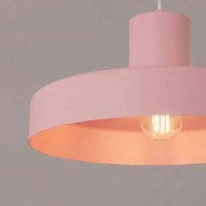 Bilo Pendant Light - Pink Coloured Ceiling Lights Great Lighting UK Ltd
