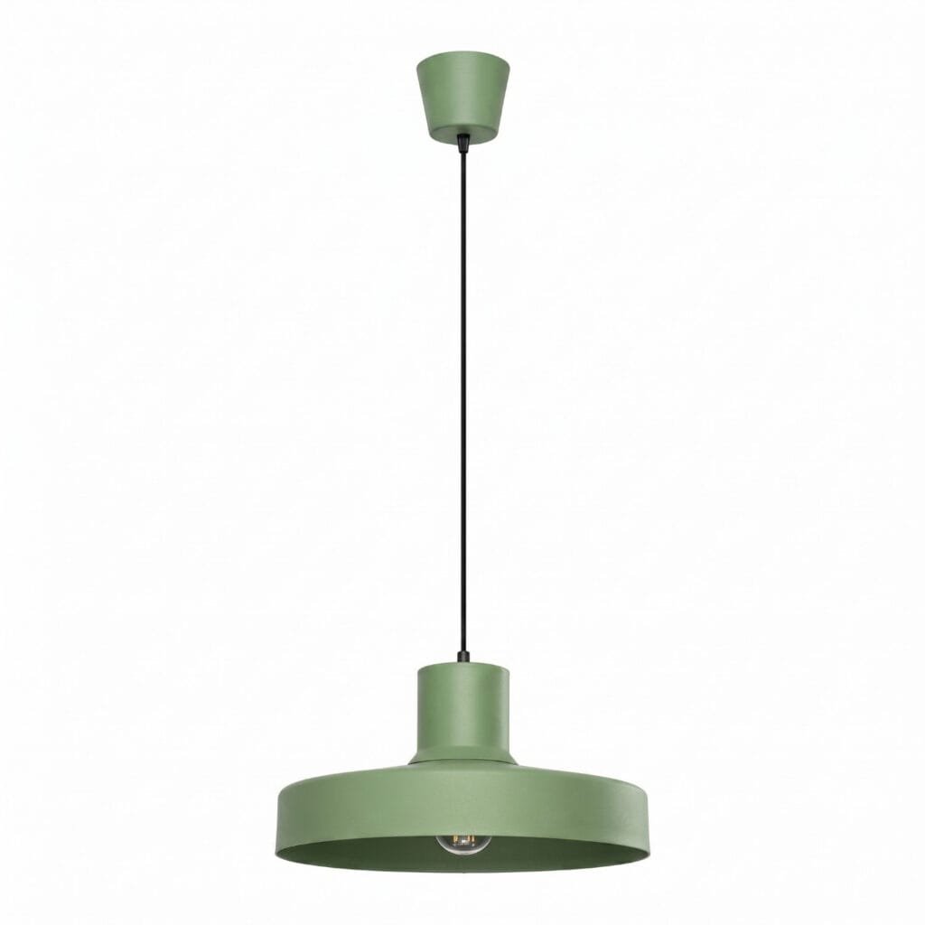 Bilo Pendant Light - Sage Coloured Pendant Lights Great Lighting UK Ltd