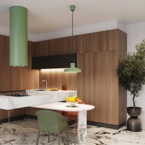 Bilo Pendant Light - Sage Coloured Ceiling Lights Great Lighting UK Ltd