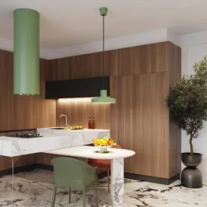 Bilo Pendant Light - Sage Coloured Pendant Lights Great Lighting UK Ltd