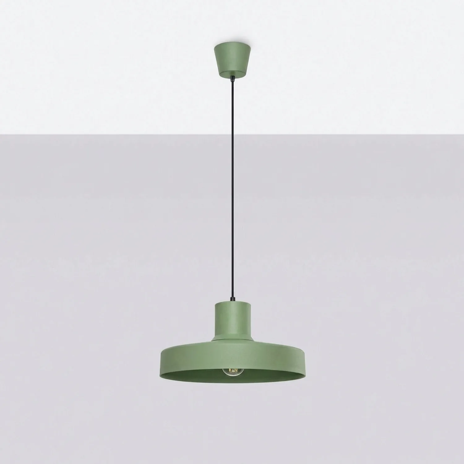 Bilo Pendant Light - Sage Coloured Pendant Lights Great Lighting UK Ltd