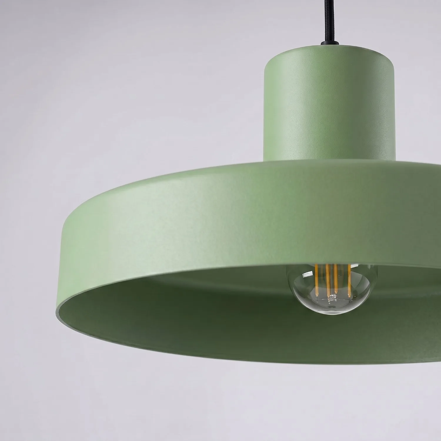 Bilo Pendant Light - Sage Coloured Pendant Lights Great Lighting UK Ltd
