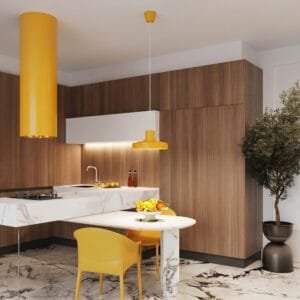 Bilo Pendant Light - Yellow Uncategorized Great Lighting UK Ltd
