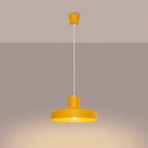 Bilo Pendant Light - Yellow Uncategorized Great Lighting UK Ltd