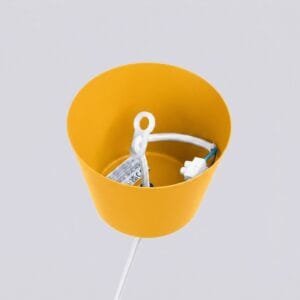 Bilo Pendant Light - Yellow Uncategorized Great Lighting UK Ltd