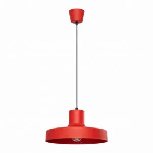 Bilo Pendant Light - Red Uncategorized Great Lighting UK Ltd
