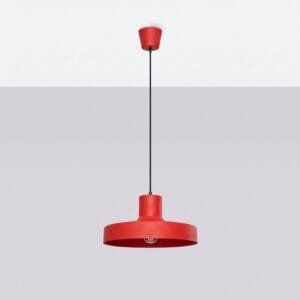 Bilo Pendant Light - Red Uncategorized Great Lighting UK Ltd