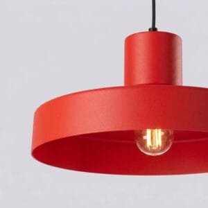 Bilo Pendant Light - Red Uncategorized Great Lighting UK Ltd