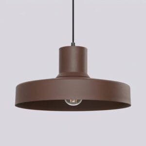 Bilo Pendant Light - Brown Industrial Pendant Lights Great Lighting UK Ltd