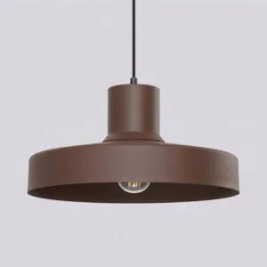 Bilo Pendant Light - Brown Industrial Pendant Lights Great Lighting UK Ltd