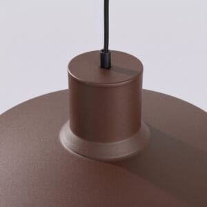 Bilo Pendant Light - Brown Industrial Pendant Lights Great Lighting UK Ltd