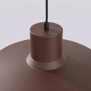 Bilo Pendant Light - Brown Industrial Pendant Lights Great Lighting UK Ltd