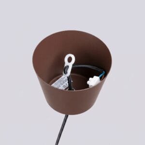 Bilo Pendant Light - Brown Industrial Pendant Lights Great Lighting UK Ltd