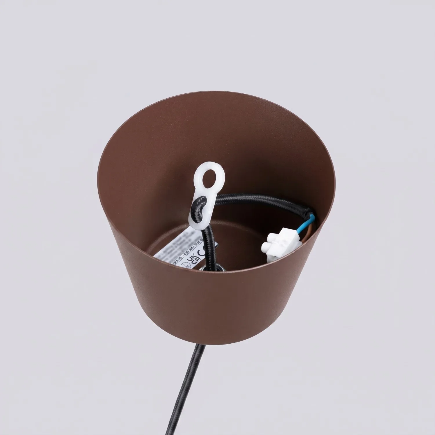 Bilo Pendant Light - Brown Industrial Pendant Lights Great Lighting UK Ltd