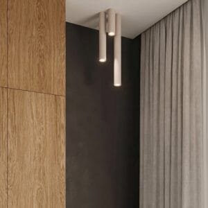 Lagos Ceiling Light 10cm - Sand Hallway Ceiling Lights Great Lighting UK Ltd