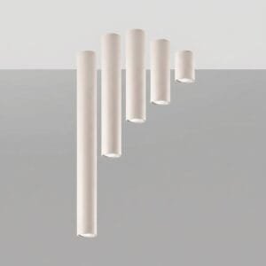 Lagos Ceiling Light 10cm - Sand Hallway Ceiling Lights Great Lighting UK Ltd