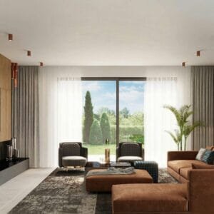 Lagos Ceiling Light 10cm - Red Ochre Uncategorized Great Lighting UK Ltd