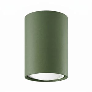 Lagos Ceiling Light 10cm - Olive Green Uncategorized Great Lighting UK Ltd