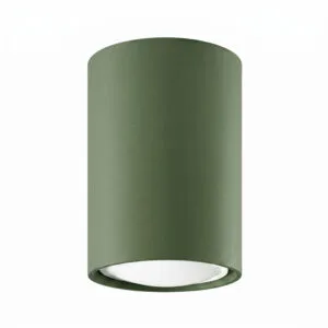 Lagos Ceiling Light 10cm - Olive Green Coloured Ceiling Lights Great Lighting UK Ltd