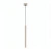 Pastelo Single Cylinder Pendant Light - Taupe Uncategorized Great Lighting UK Ltd